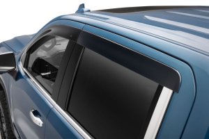 Chevrolet Silverado 1500 Window Ventvisors - Husky Liners - Low Profile - Smoke - `19-`24